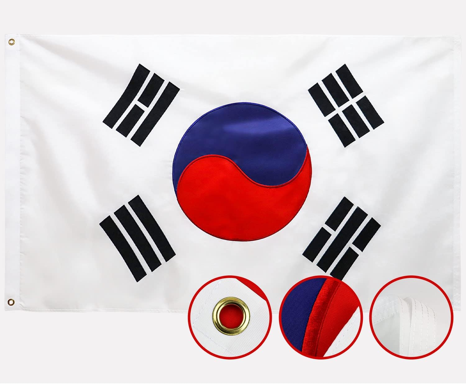 常州韩国国旗 3x5ft